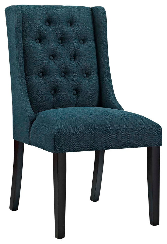 Baronet Button Tufted Dining Chair   Contemporary   Dining Chairs   by Modway  Houzz