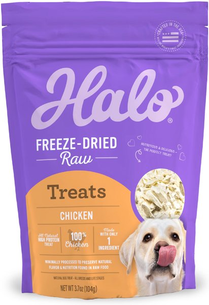 Halo 100% Chicken Breast Freeze-Dried Dog Treats