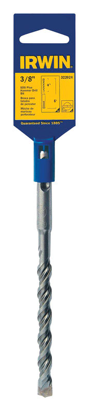 Irwin Speedhammer Plus 3/8 in. X 6 in. L Steel SDS-plus Drill Bit 1 pc