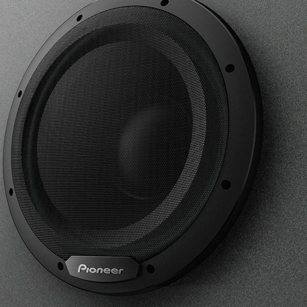 Pioneer Ts wx1210a 12 in 1 300 watt max Sealed Active Subwoofer With Built in Class D Amp Black