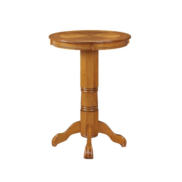 Florence Bar Height Table Fruitwood Brown Boraam