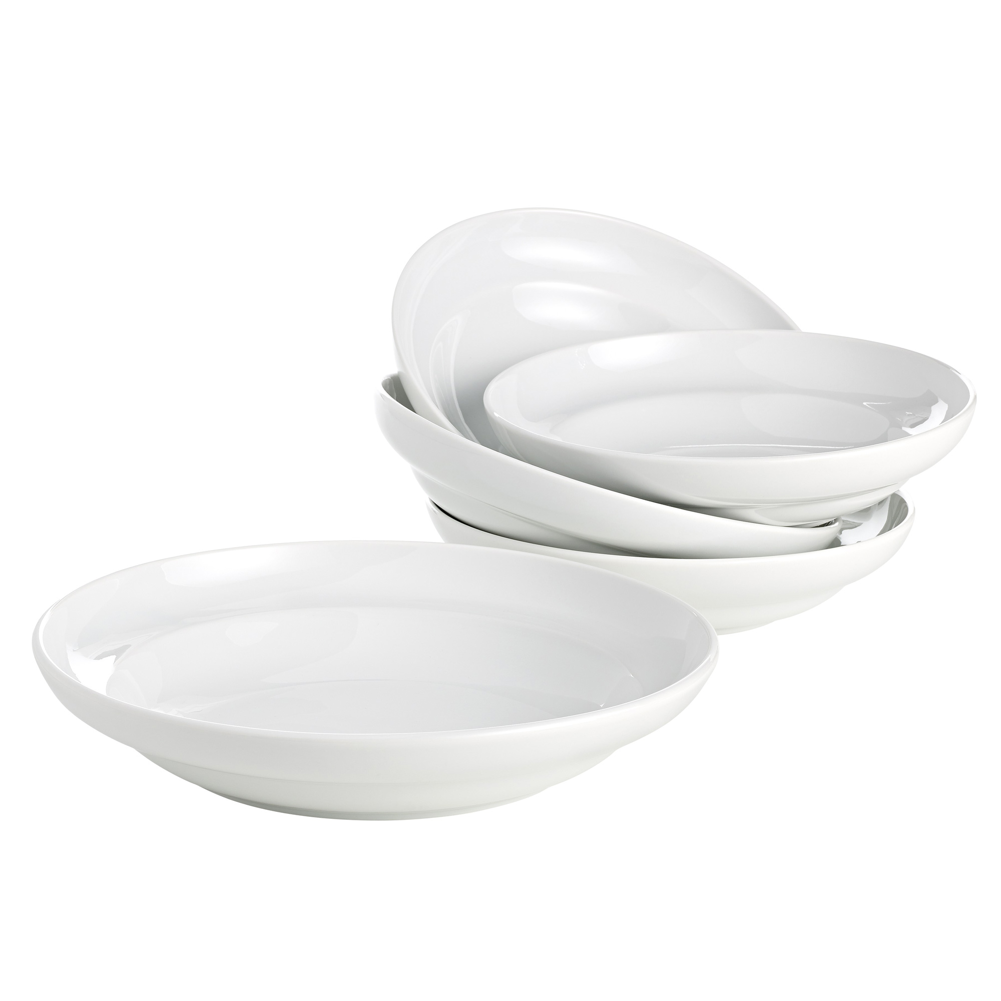 Better Homes and Gardens 5 Pieces Pasta Serve Bowl Set， Porcelain