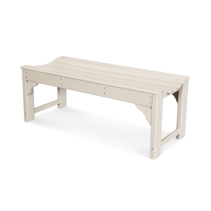 Polywood Traditional Garden 48 Backless Bench BAB148