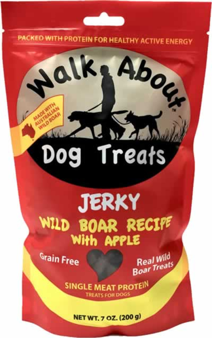 Walk About Wild Boar Jerky Dog Treats