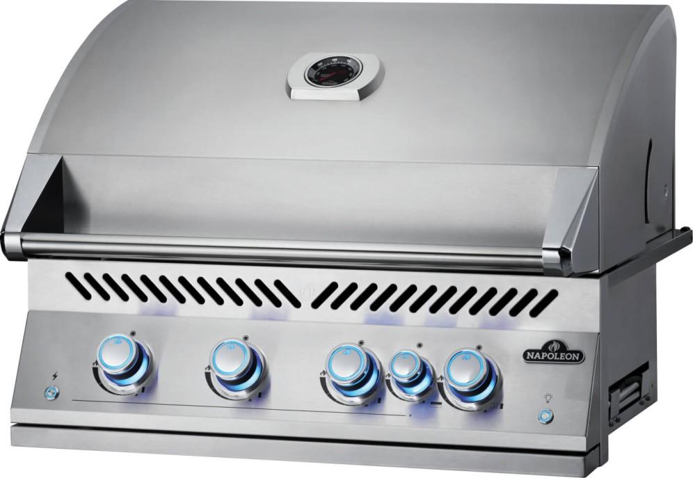 Napoleon Bbq BIG32RBNSS1 Built-In 700 Series 32 With Infrared Rear Burner , Natural Gas, Stainless Steel