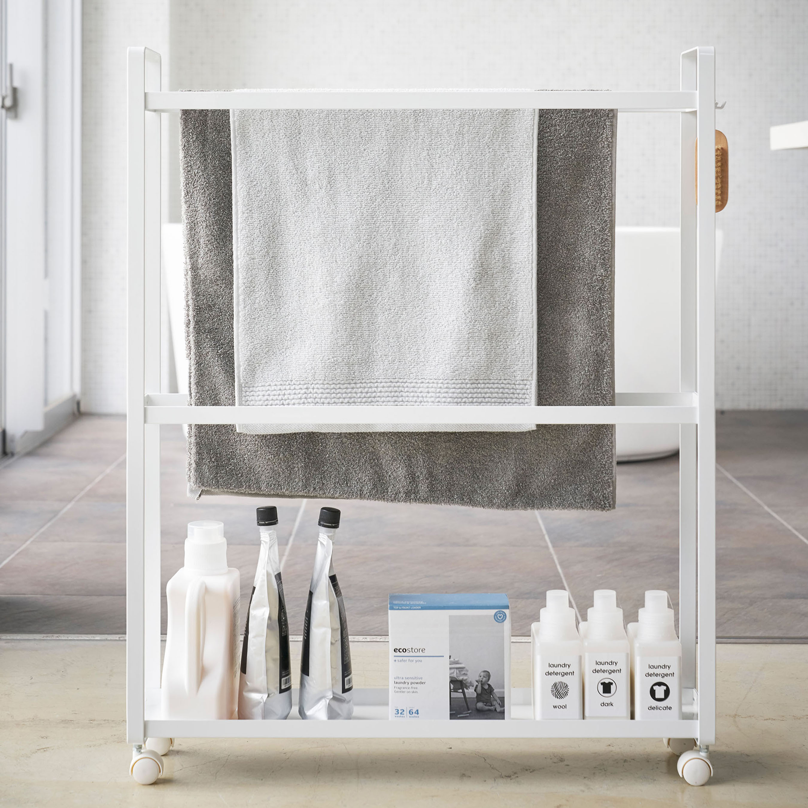 Yamazaki Tower Rolling Towel Rack