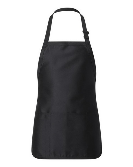 Q Tees Q4250 Full Length Apron with Pouch Pocket