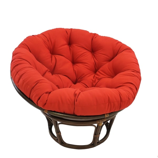 Bali 42-inch Papasan Chair with Twill Cushion