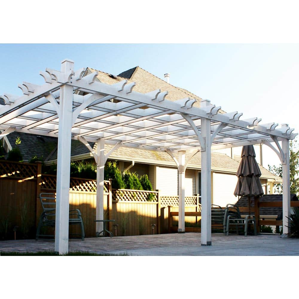 Outdoor Living Today Breeze 12 ft. x 20 ft. Cedar Pergola BZ1220