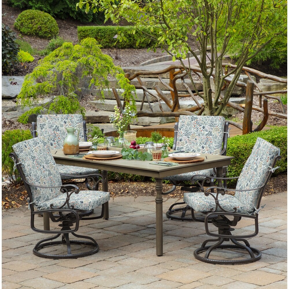 Arden Selections Craft Outdoor 44 x 20 in. High Back Dining Chair Cushion