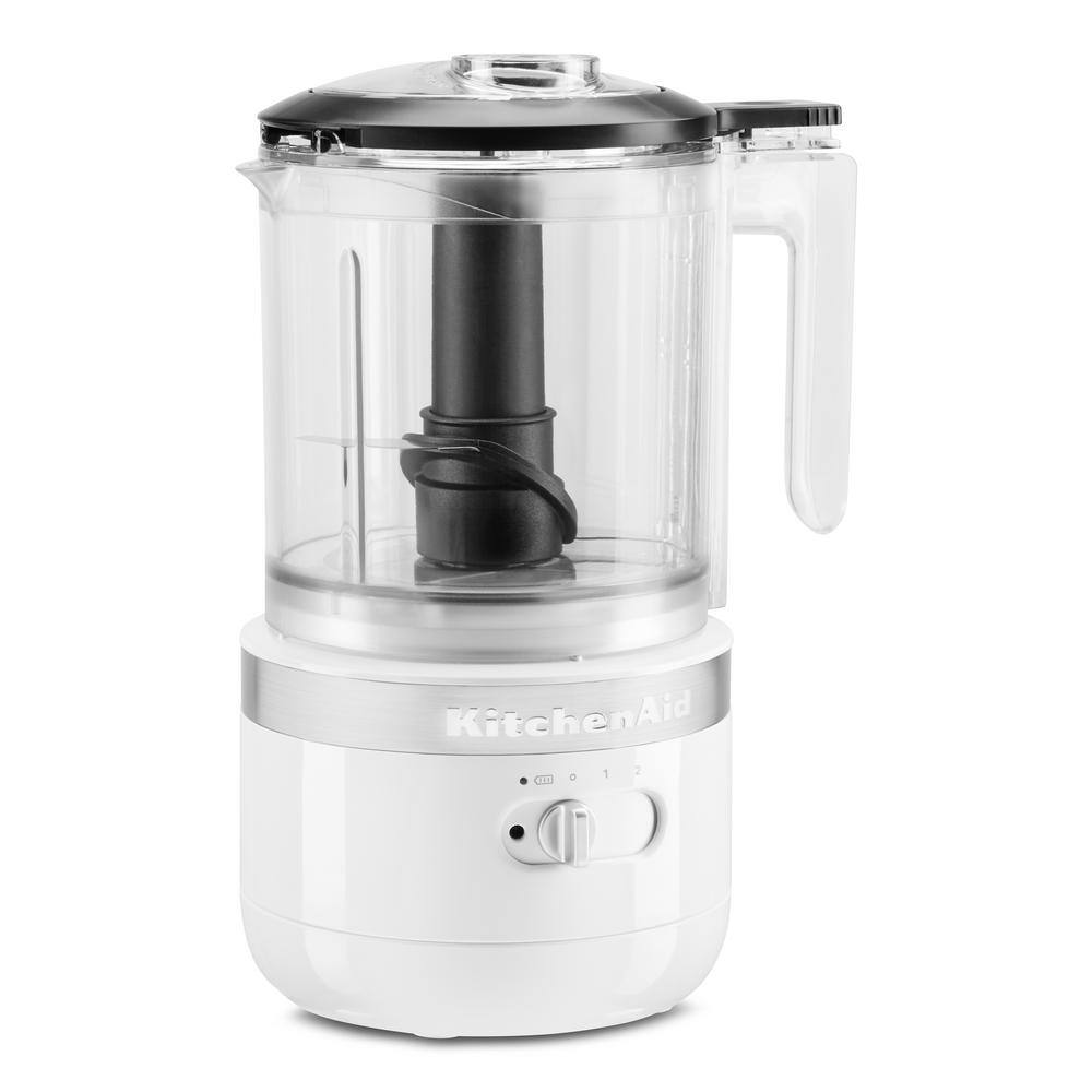 KitchenAid Cordless 5-Cup White Food Chopper KFCB519WH