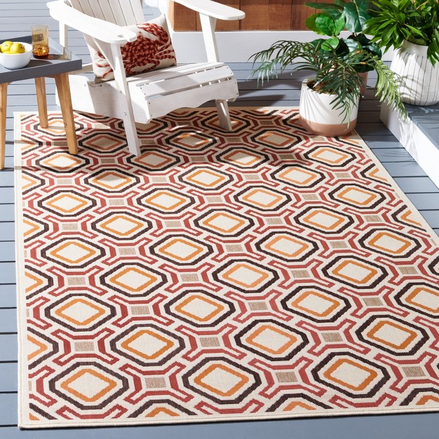 Veranda Ver089 Power Loomed Indoor outdoor Area Rug Safavieh