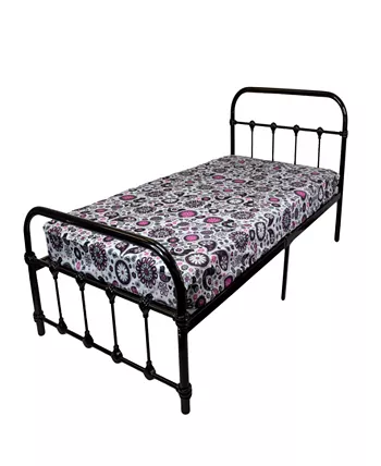 RBO LLC LITTLE PARTNERS Lauren Metal Twin Bed