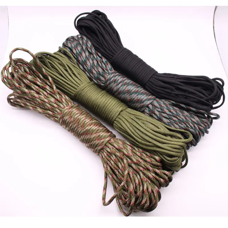 Jetsharks 31M DIY hand woven seven core survival outdoor adventure camping mountain climbing woven hand rope