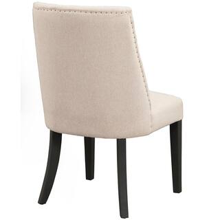 Life Edge Cream Upholstered Dining Chair (Set of 2) 1968-02