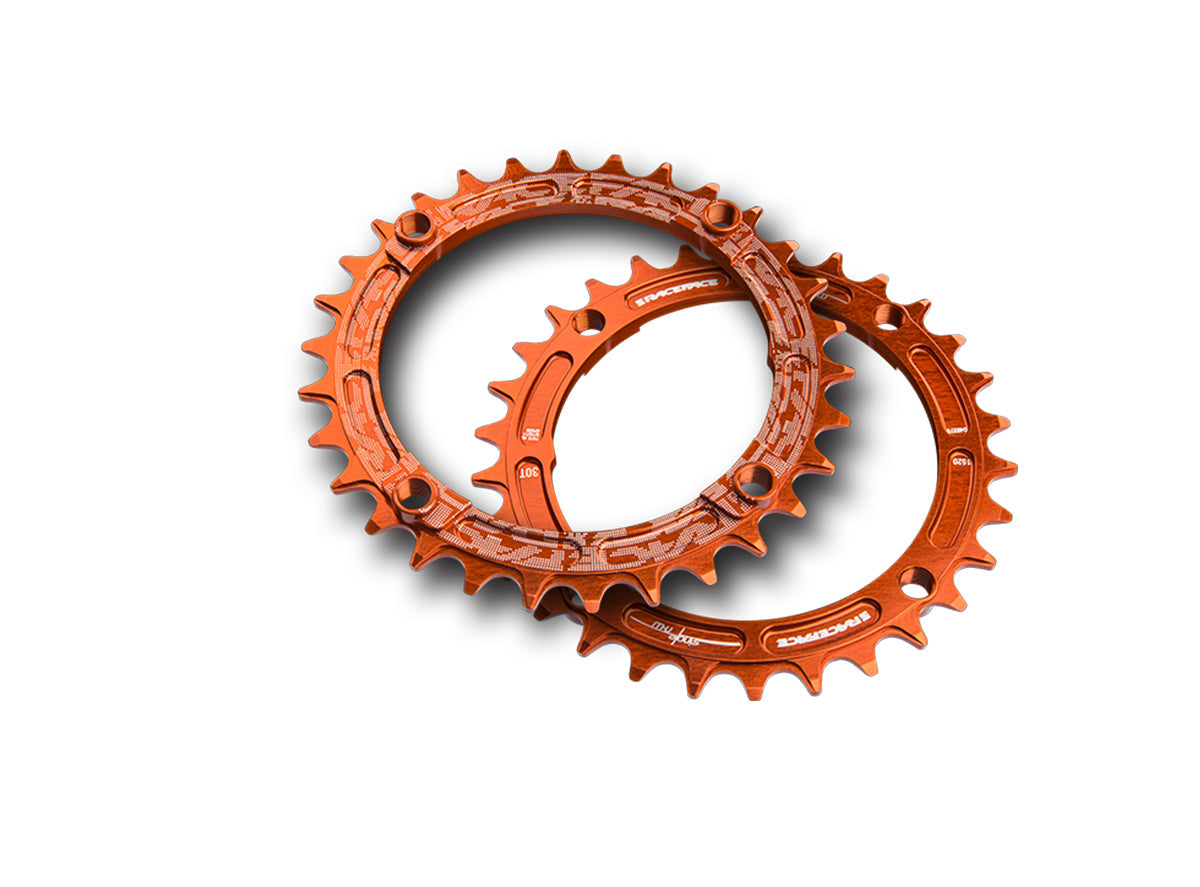 Race Face Narrow Wide Chainring - Orange