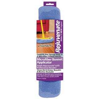 Rejuvenate 9 in. Microfiber Bonnet Applicator Wet Mop Pad Refill RJBONPKG