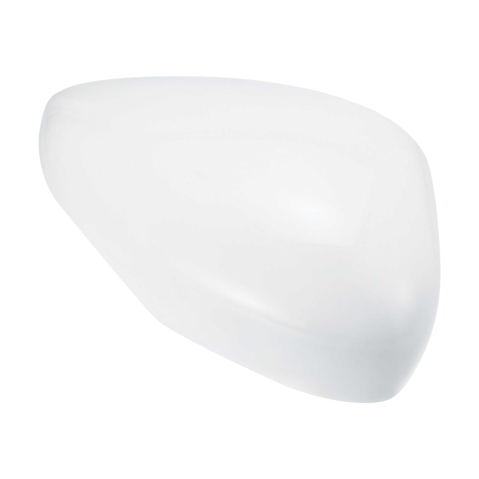 White Right Side Car Side Door Wing Mirror Cover Rear View Mirror Cap for Ford Fiesta MK7 2008-2017