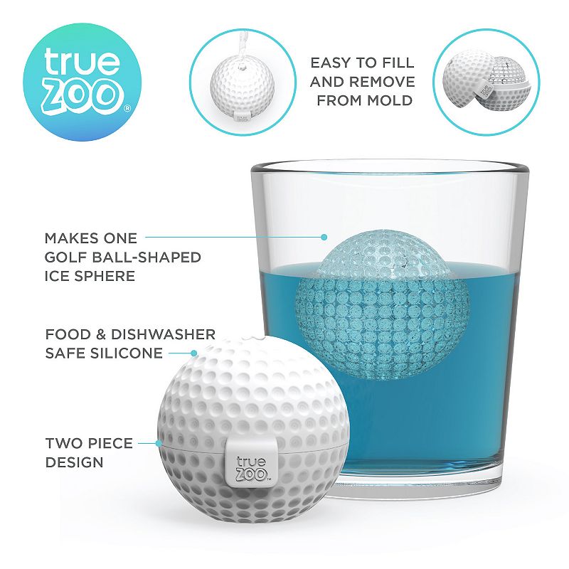 Truezoo Golf Ball Silicone Ice Mold