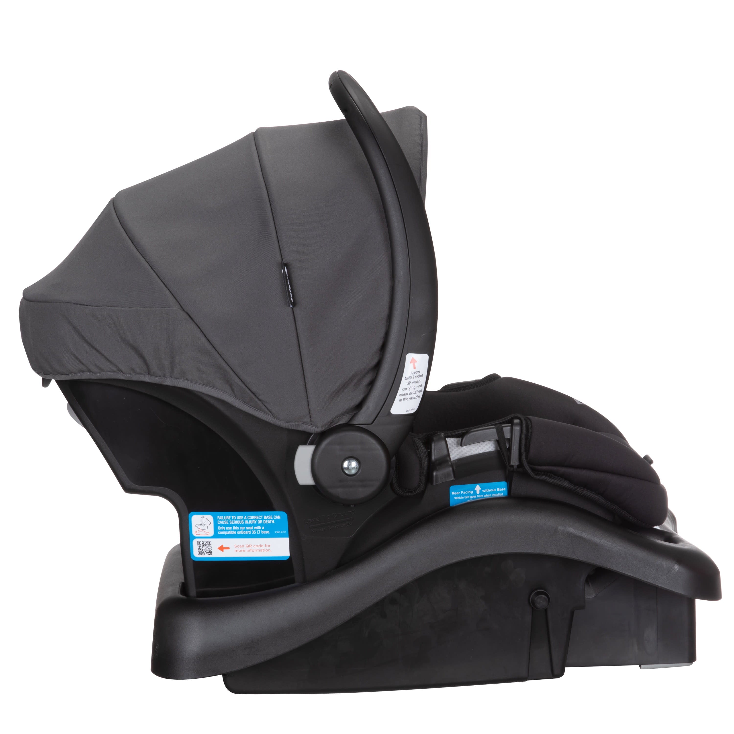 Safety 1ˢᵗ Smooth Ride Travel System Stroller and Infant Car Seat, Monument