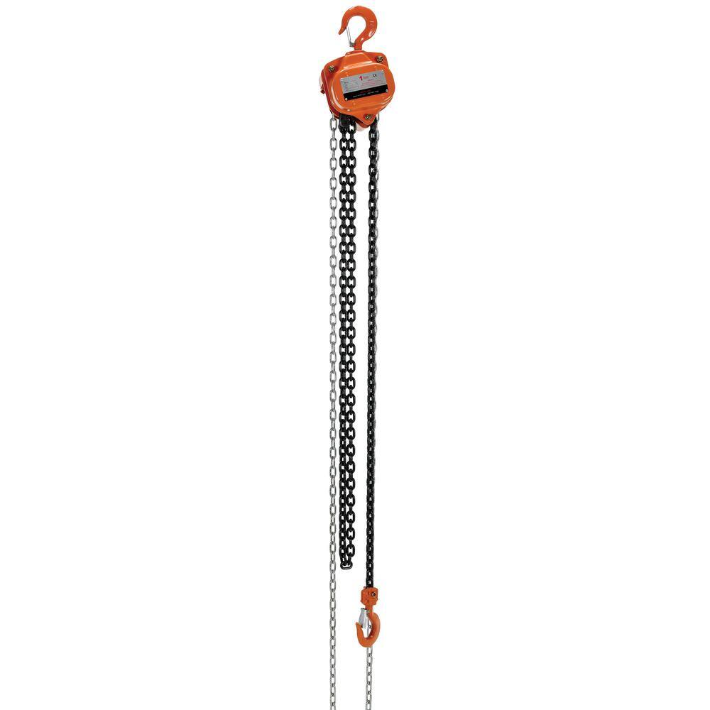 Vestil 2000 lbs. Capacity 10 ft. Professional Chain Hoist PHCH-2-10