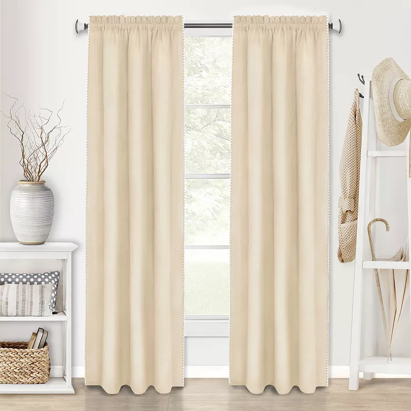 Achim Kendal Rod Pocket Window Curtain Panel