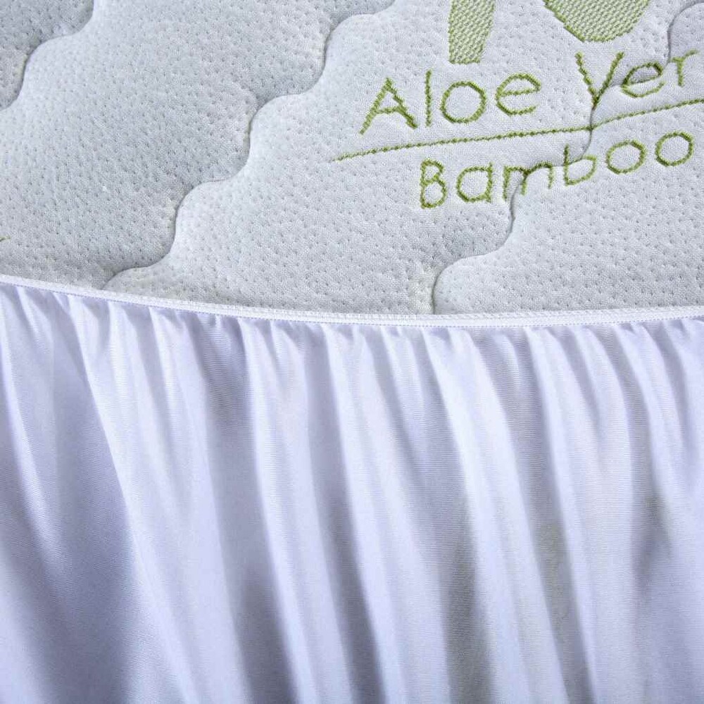 Aloe Vera Rayon from Bamboo Hypoallergenic Mattress Pad