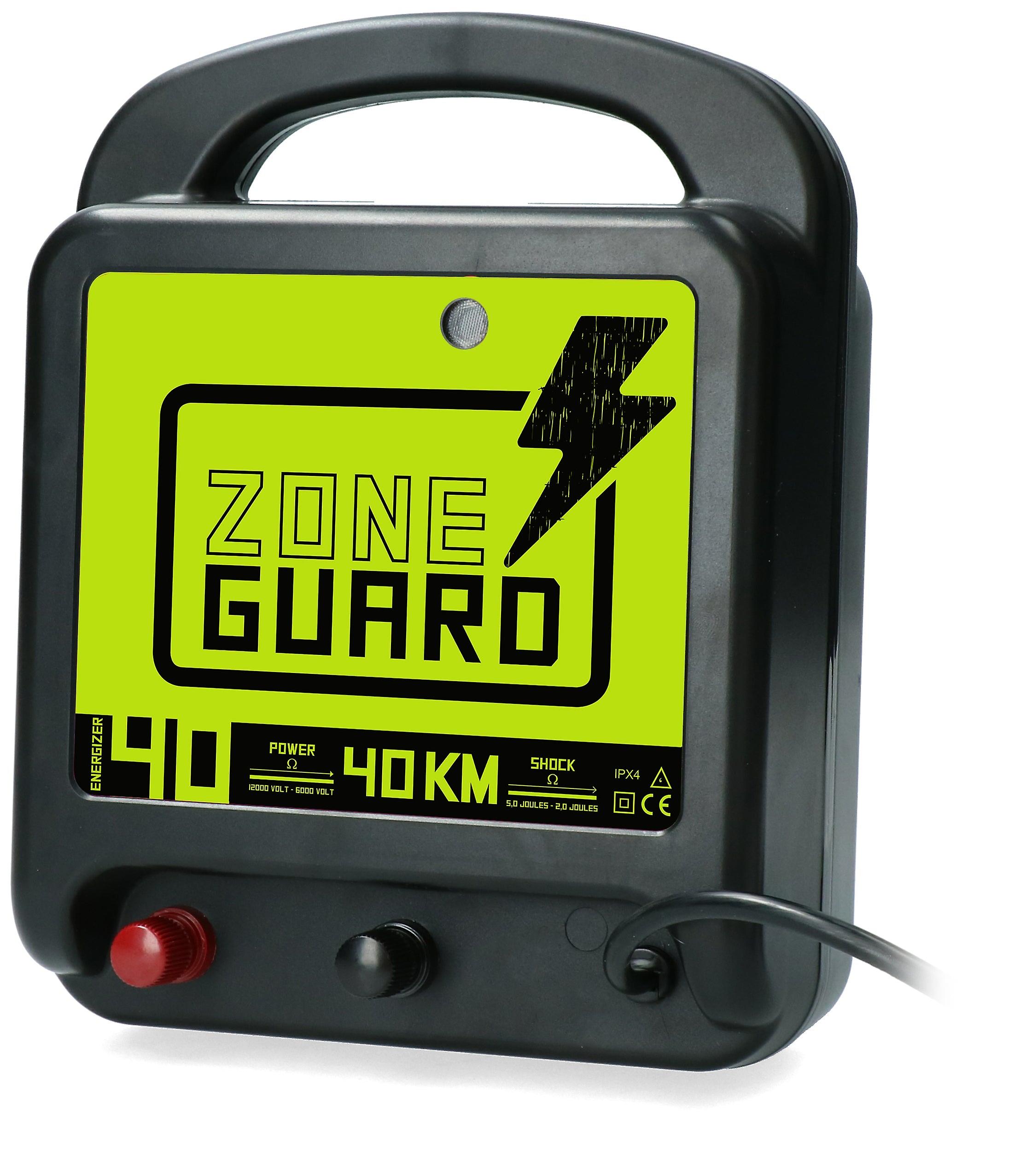 ZoneGuard Electric Fence Device Mains 40 km