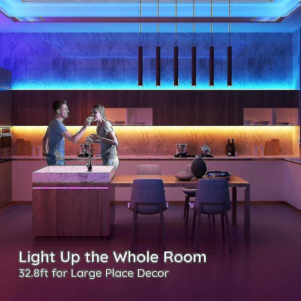 Led Lights With Improved Multicolored Rgb Led Lights With Lights， With Remote Control Cabinet Decora