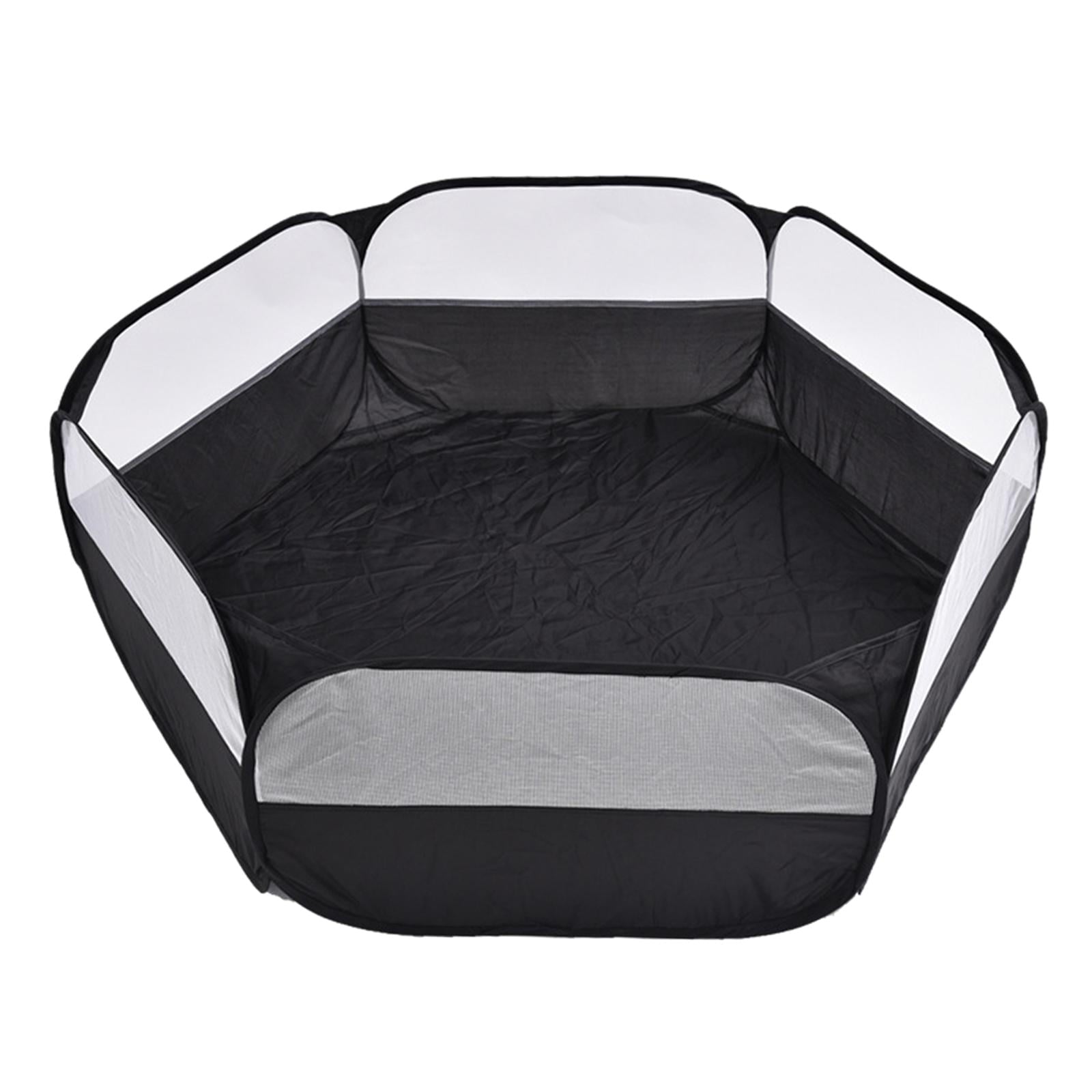 Small Animals Playpen， Waterproof Indoor Pet Cage Tent， Portable Outdoor Exercise Yard Fence for Kitten Hamster Bunny Squirrel Guinea Pig ， without cover