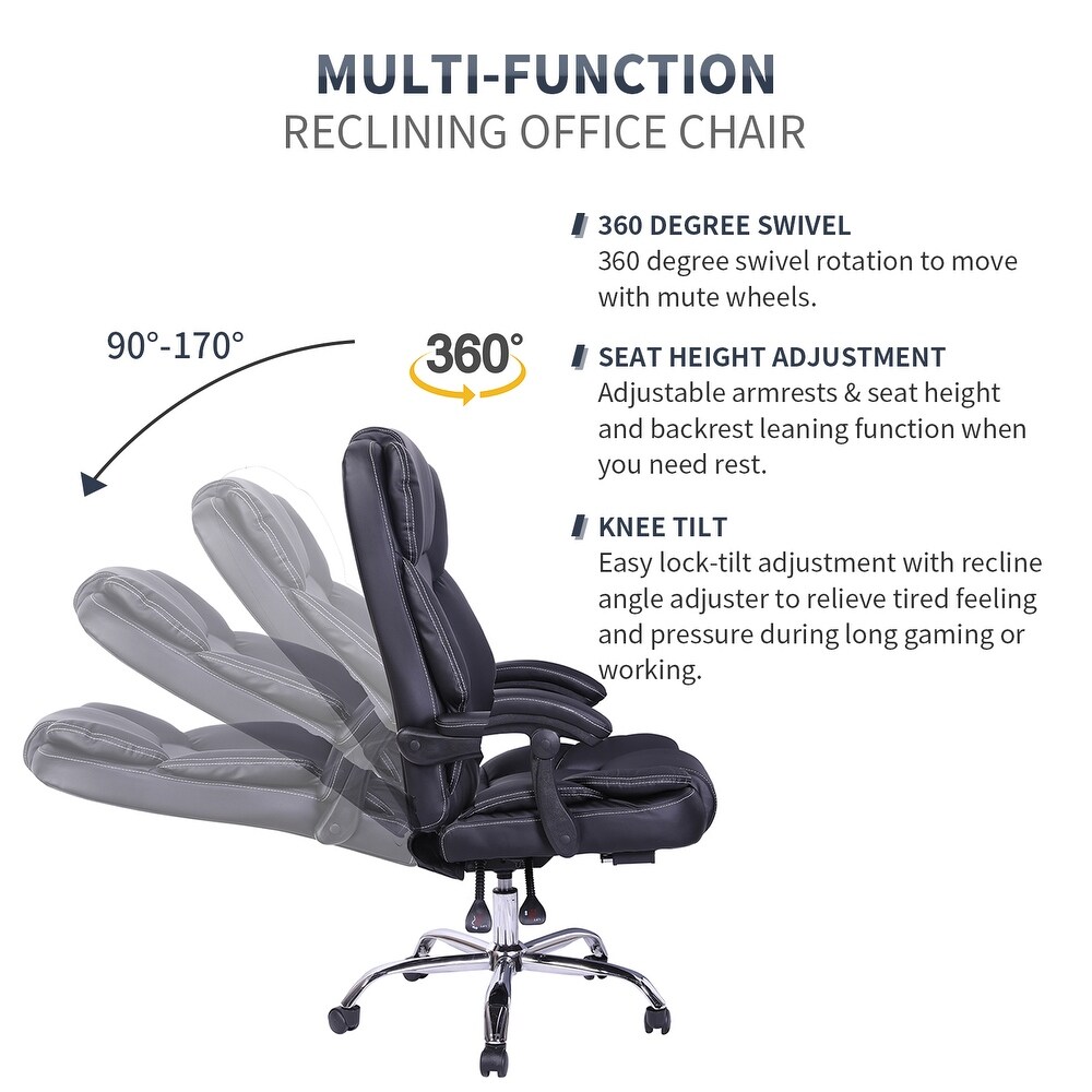 Ergonomic Office Chair Executive PU Leather