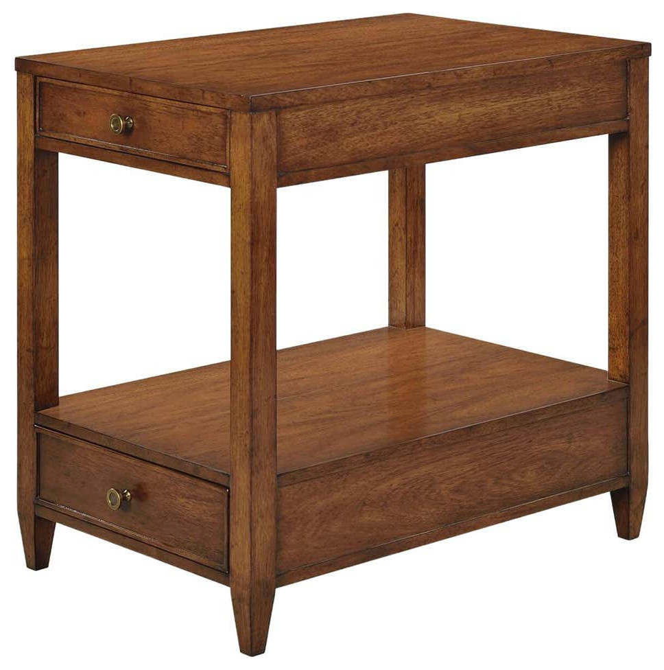 Classic Narrow Side Table   Transitional   Side Tables And End Tables   by English Georgian America  Houzz