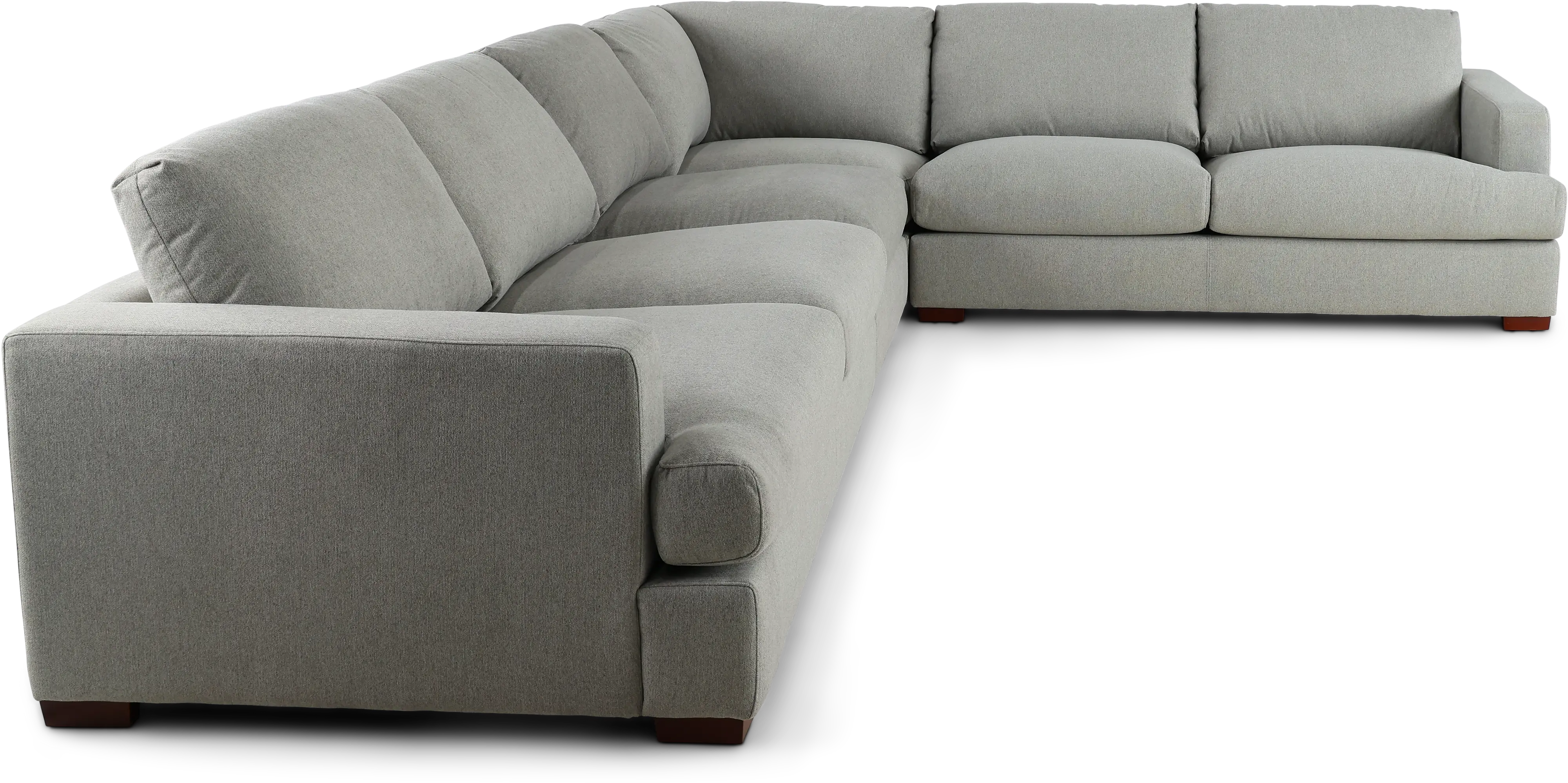 Colbie Light Gray 4 Piece Sectional