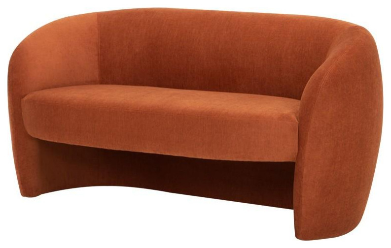 Clementine Sofa Nectarine   Midcentury   Sofas   by Old Bones Co.  Studios  Houzz