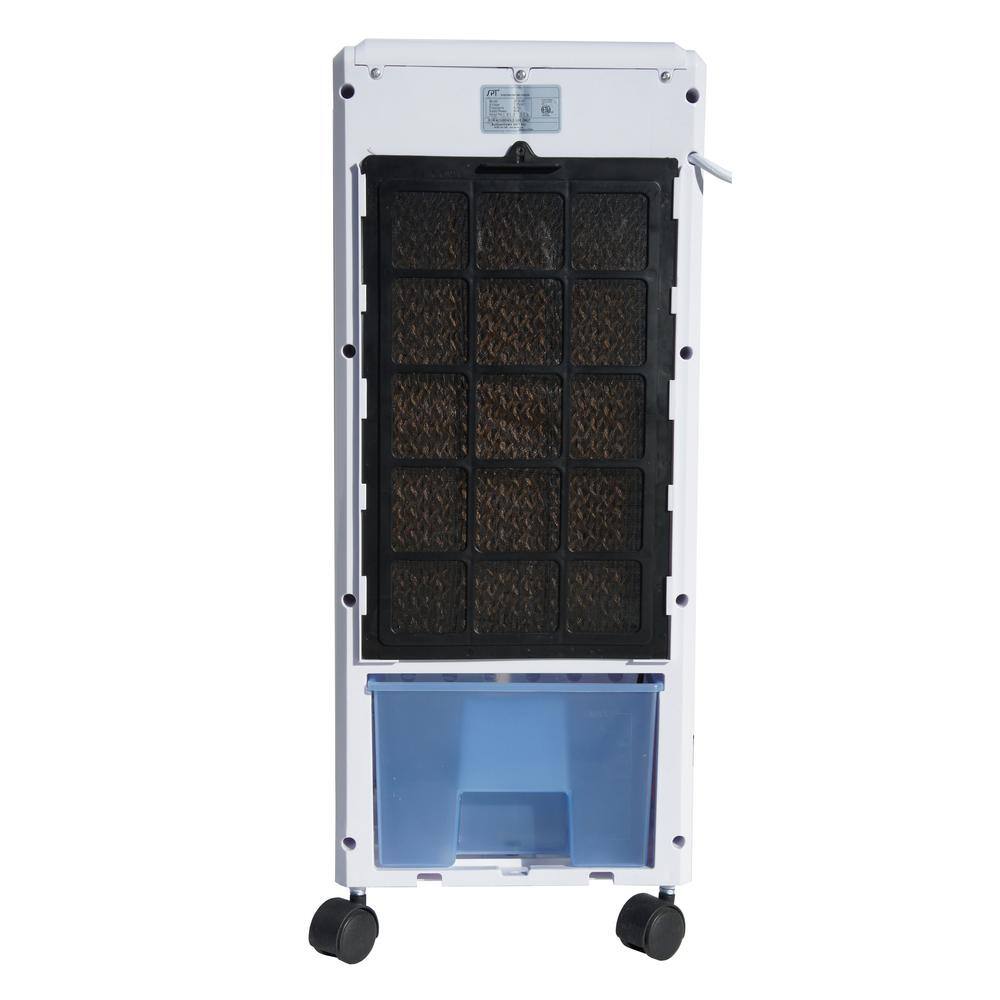 SPT 294 CFM 3-Speed Portable Evaporative Cooler for 100 sq. ft. with 3D Cooling Pad SF-614PB