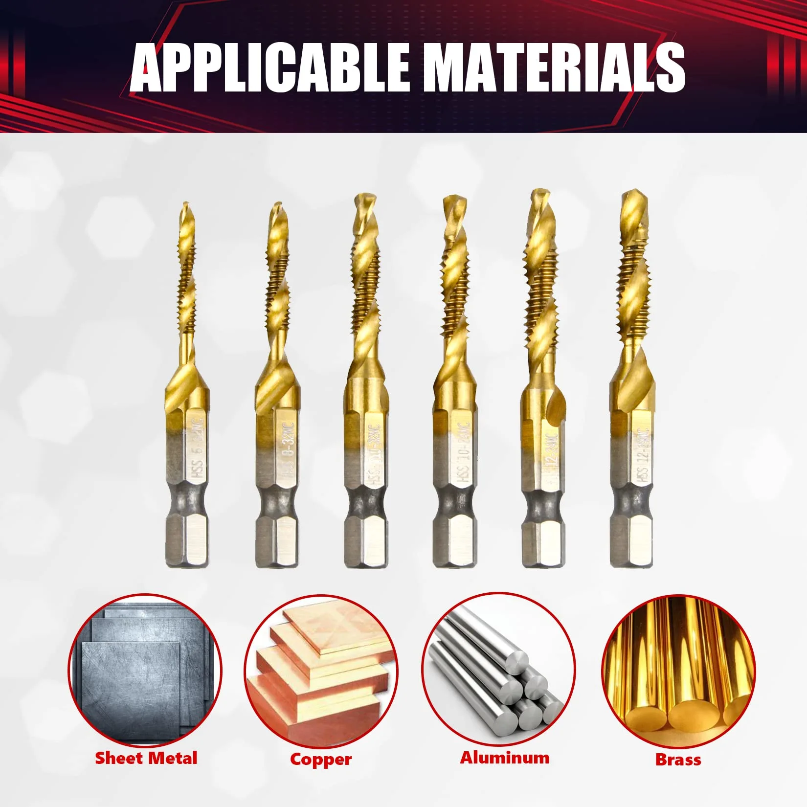 💥Made in Germany, Return If Damaged 💥High Speed Steel Hexagonal