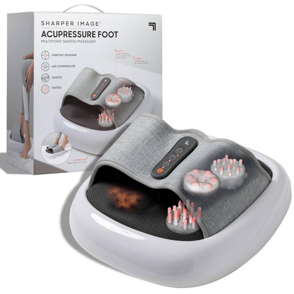 Sharper Image 3-Speed Massager Acupoint Foot Multipoint Acupressure 1012646