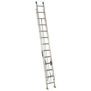 Louisville Ladder 24 ft. Aluminum Extension Ladder with ProGrips 225 lbs. Load Capacity Type II Duty Rating AE4224PG