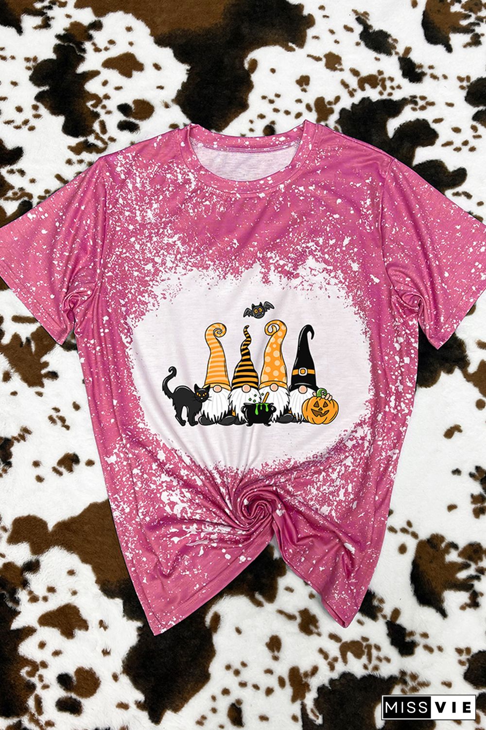 Halloween Gnomes Graphic Tee Wholesale