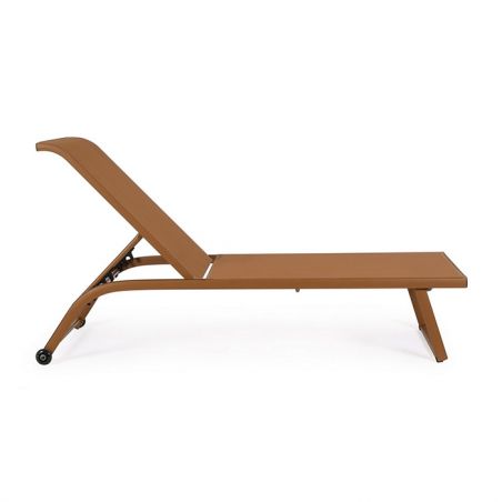 Bain de soleil bahama ocre Bizzotto - chaise longue Griin outdoor