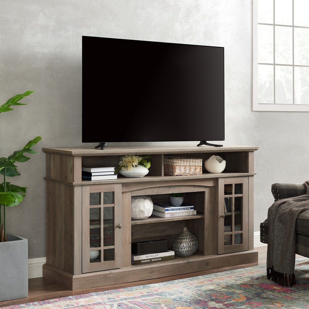 Classic TV Media Stand Corner TV Stands for TV Up to 65\