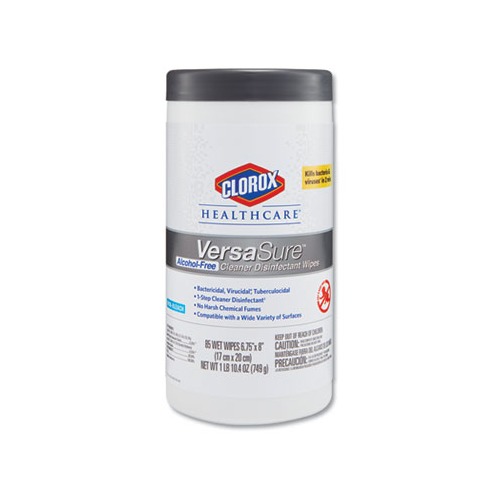 Clorox VersaSure Cleaner Disinfectant Wipes  CLO31757EA