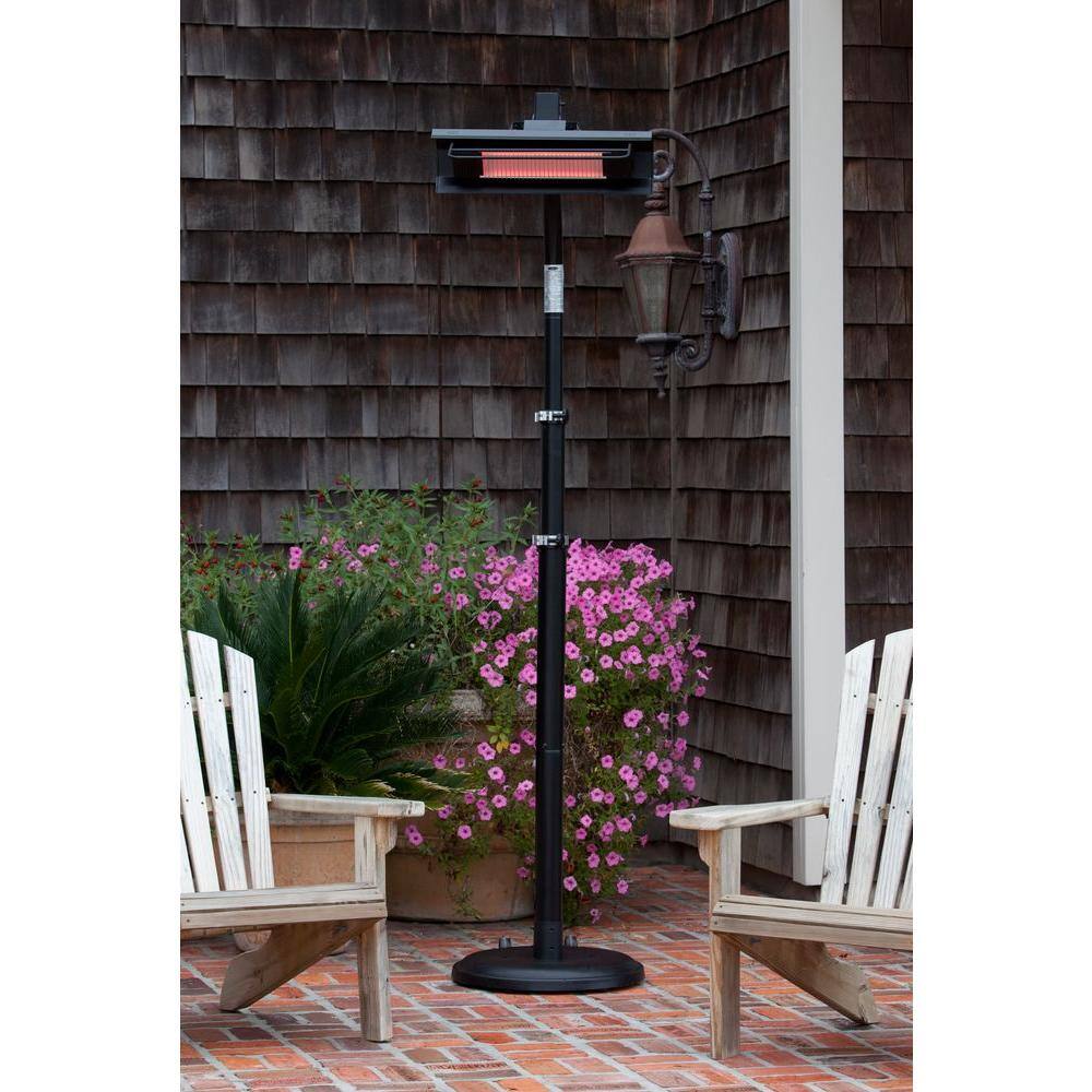 Fire Sense 1500-Watt Telescoping Offset Pole Mounted Infrared Electric Patio Heater 02678