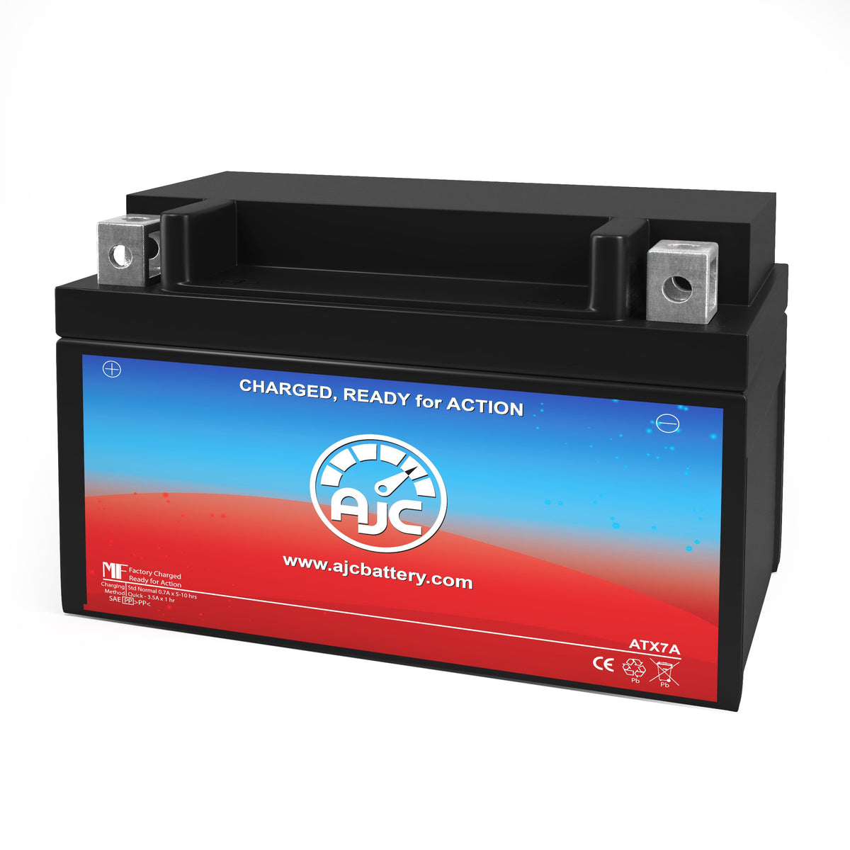 AJC ATX7A Powersports Replacement Battery BatteryClerkcom Powersports