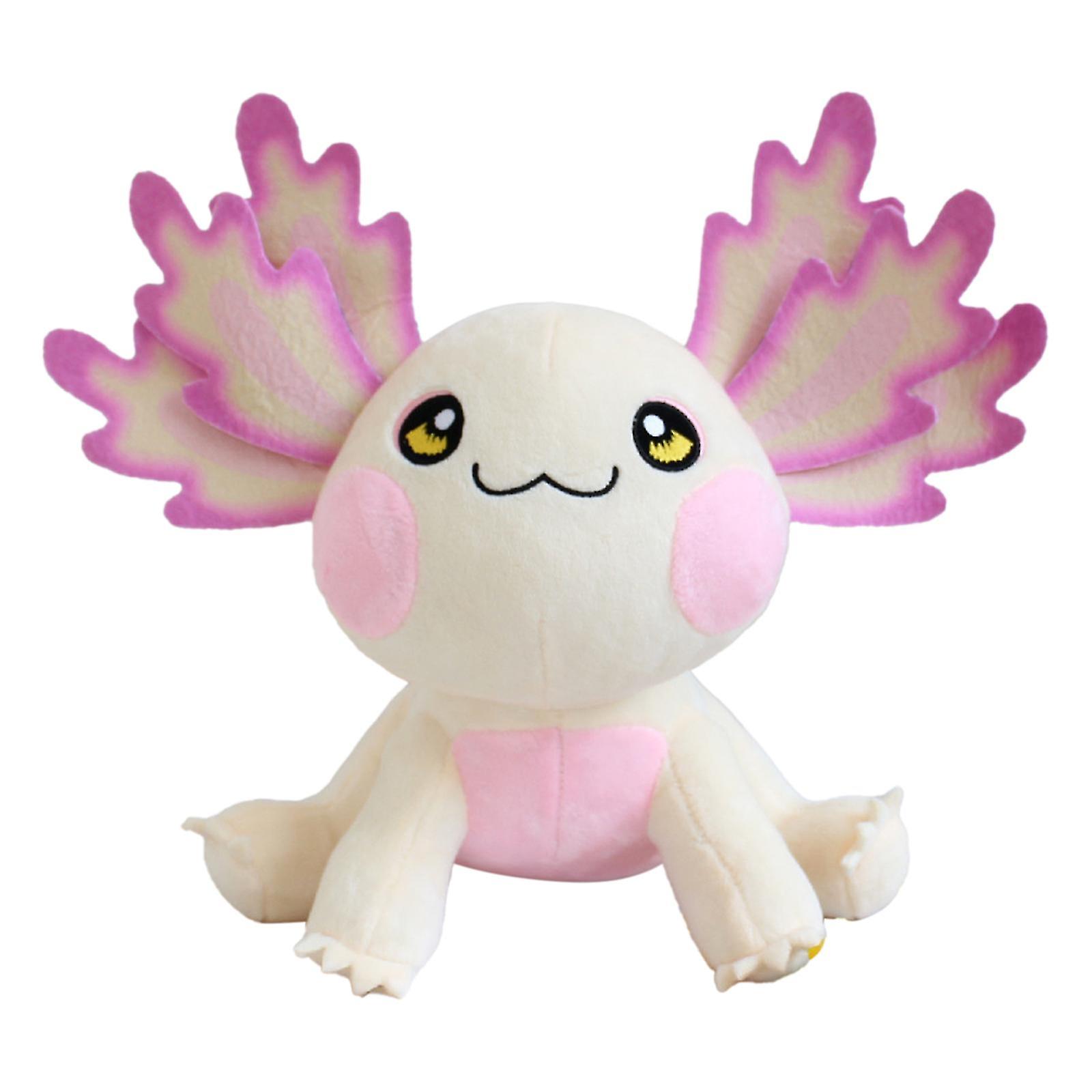 Axolotl Plush Toy Soft Stuffed Animal Axolotl Plushie Pillow Doll Birthday Gifts For Boys Girls Home 9.84in