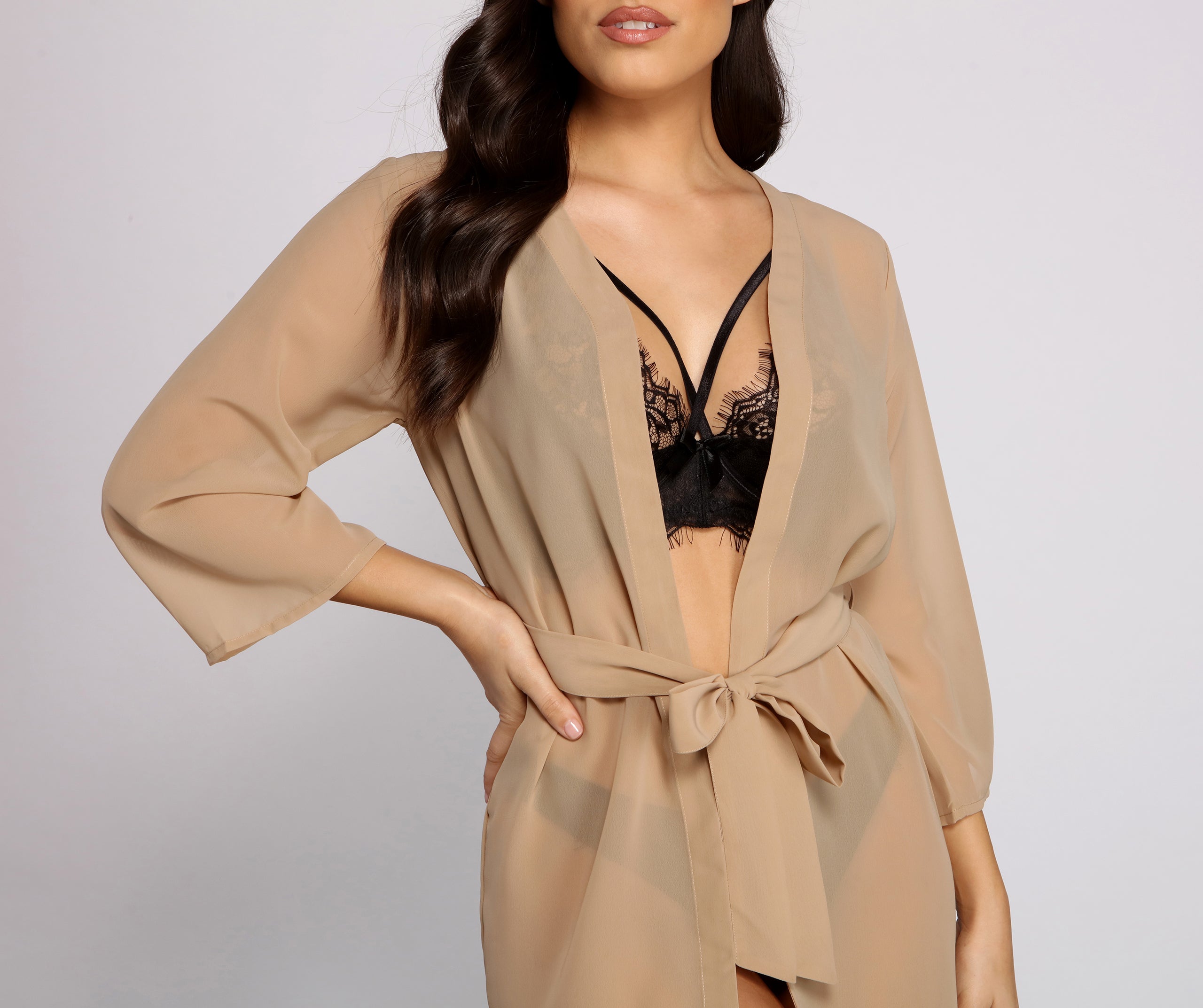 Sheer Sophistication Chiffon Coverup