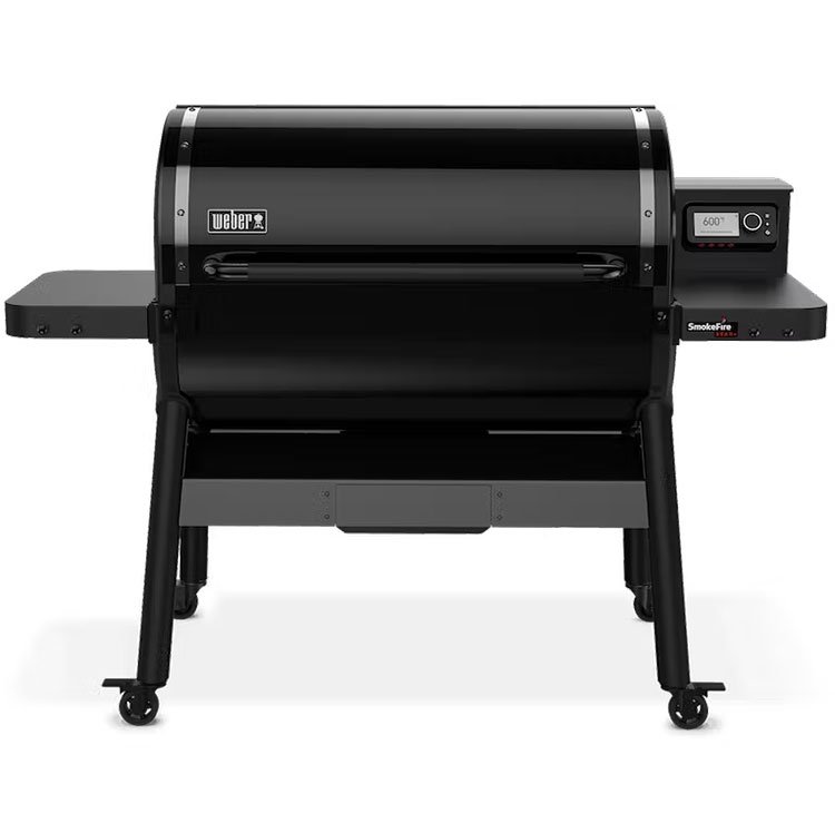 Weber SmokeFire Sear+ ELX6 Black Wood Fired Pellet Grill