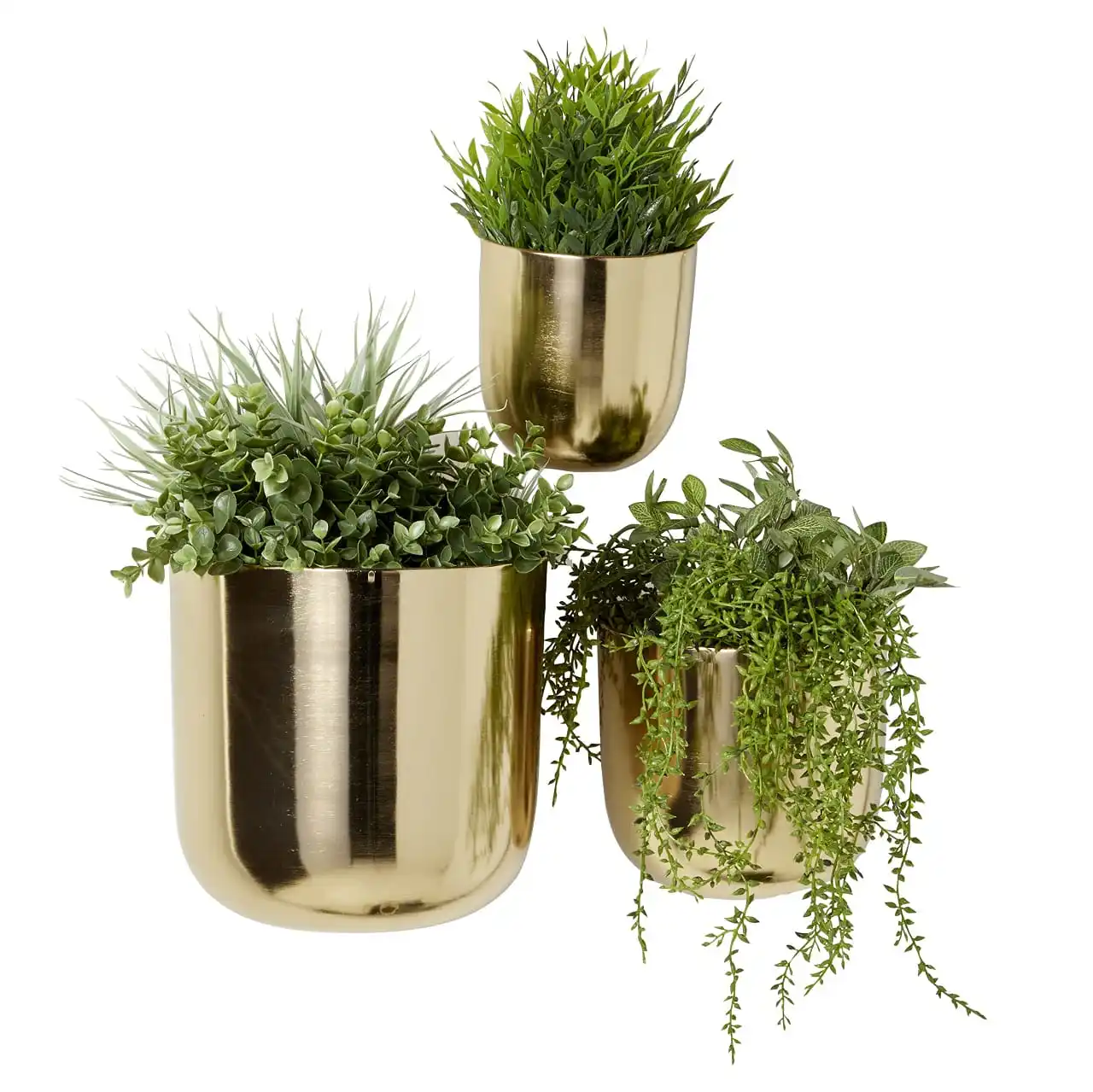 Innovative Design Metal Galvanized Wall Hanging flower pot with customize finished for Garden Decoration at Cheap Price