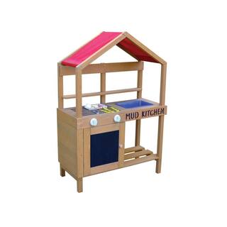 turtleplay Kid's Cedar Tone Mud Kitchen KPH0082211490