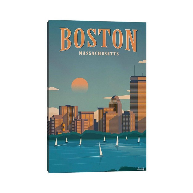 Boston By Ideastorm Studios Unframed Wall Canvas Icanvas